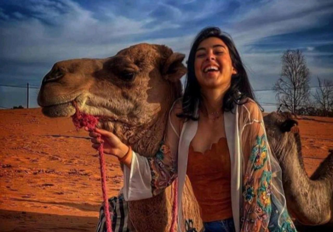 Sahara Traveling Camp Hotel เมอร์ซูกา ภายนอก รูปภาพ