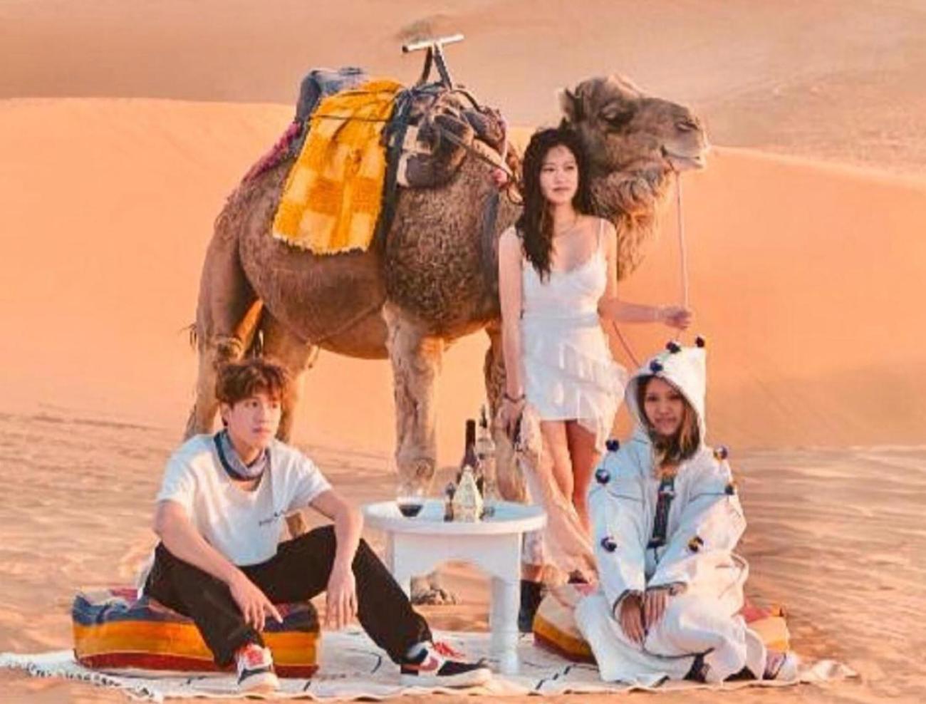 Sahara Traveling Camp Hotel เมอร์ซูกา ภายนอก รูปภาพ