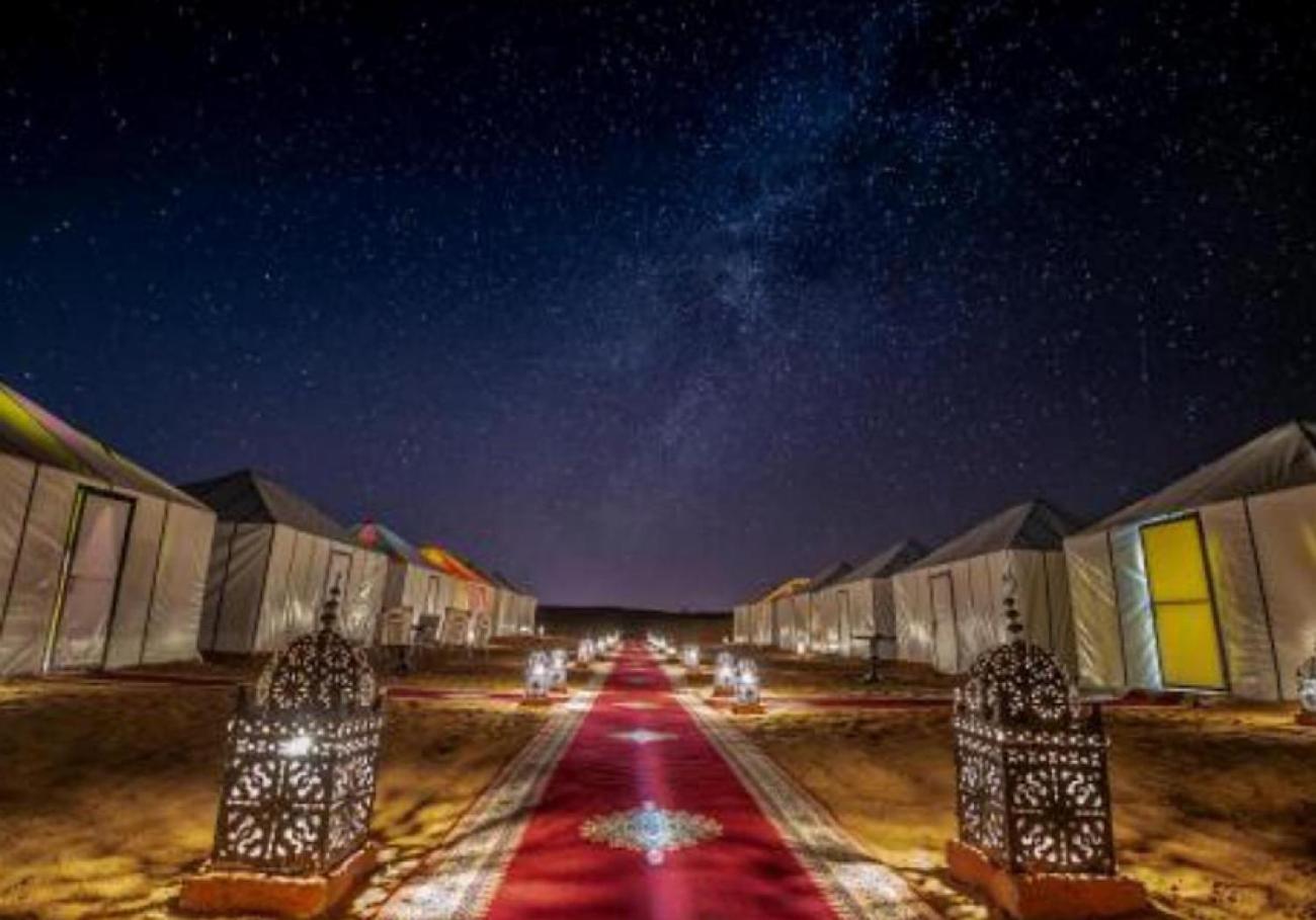 Sahara Traveling Camp Hotel เมอร์ซูกา ภายนอก รูปภาพ