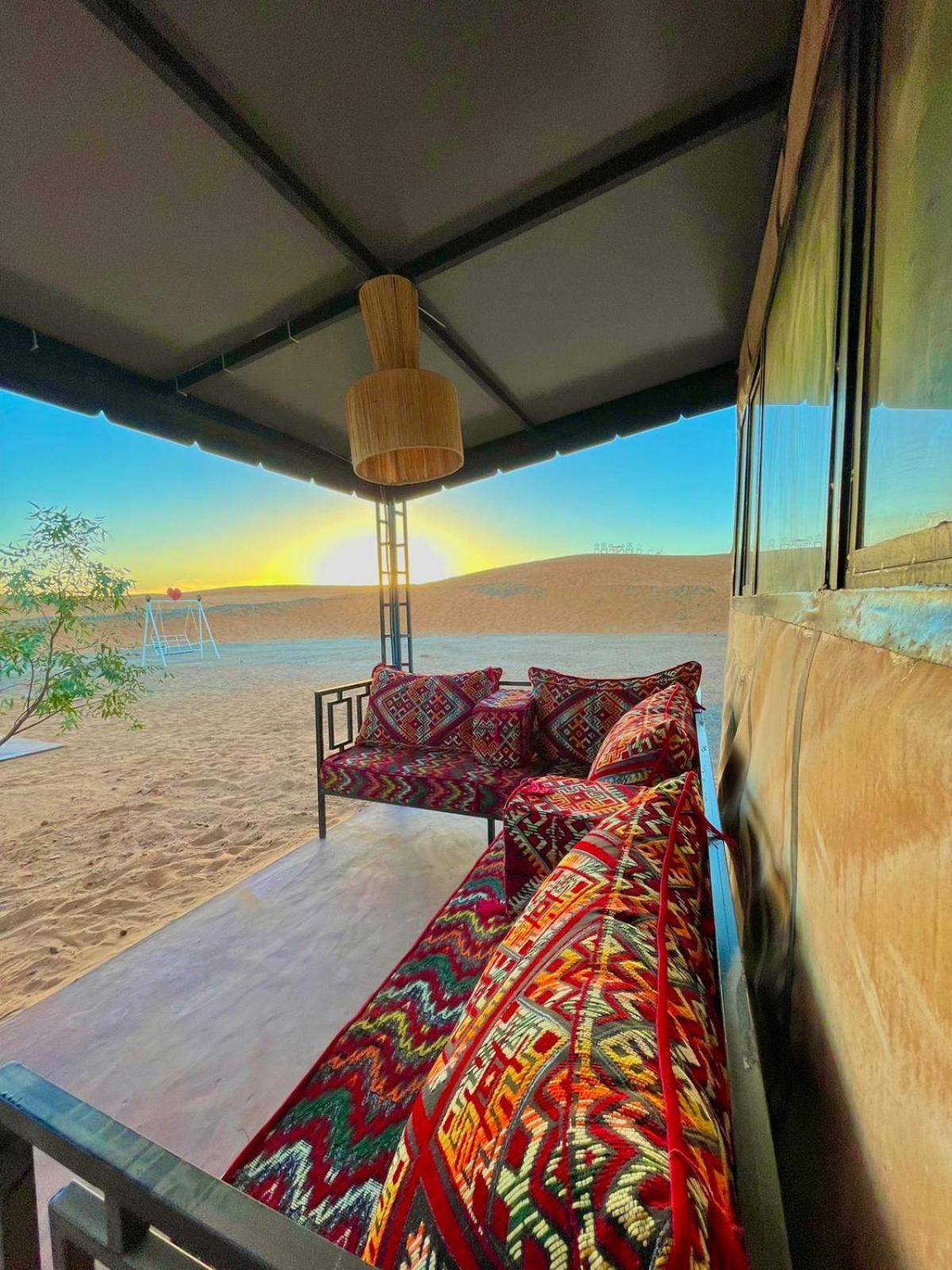 Sahara Traveling Camp Hotel เมอร์ซูกา ภายนอก รูปภาพ