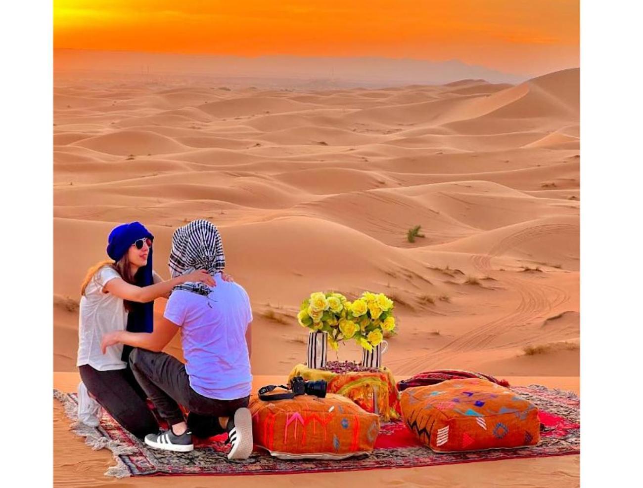Sahara Traveling Camp Hotel เมอร์ซูกา ภายนอก รูปภาพ