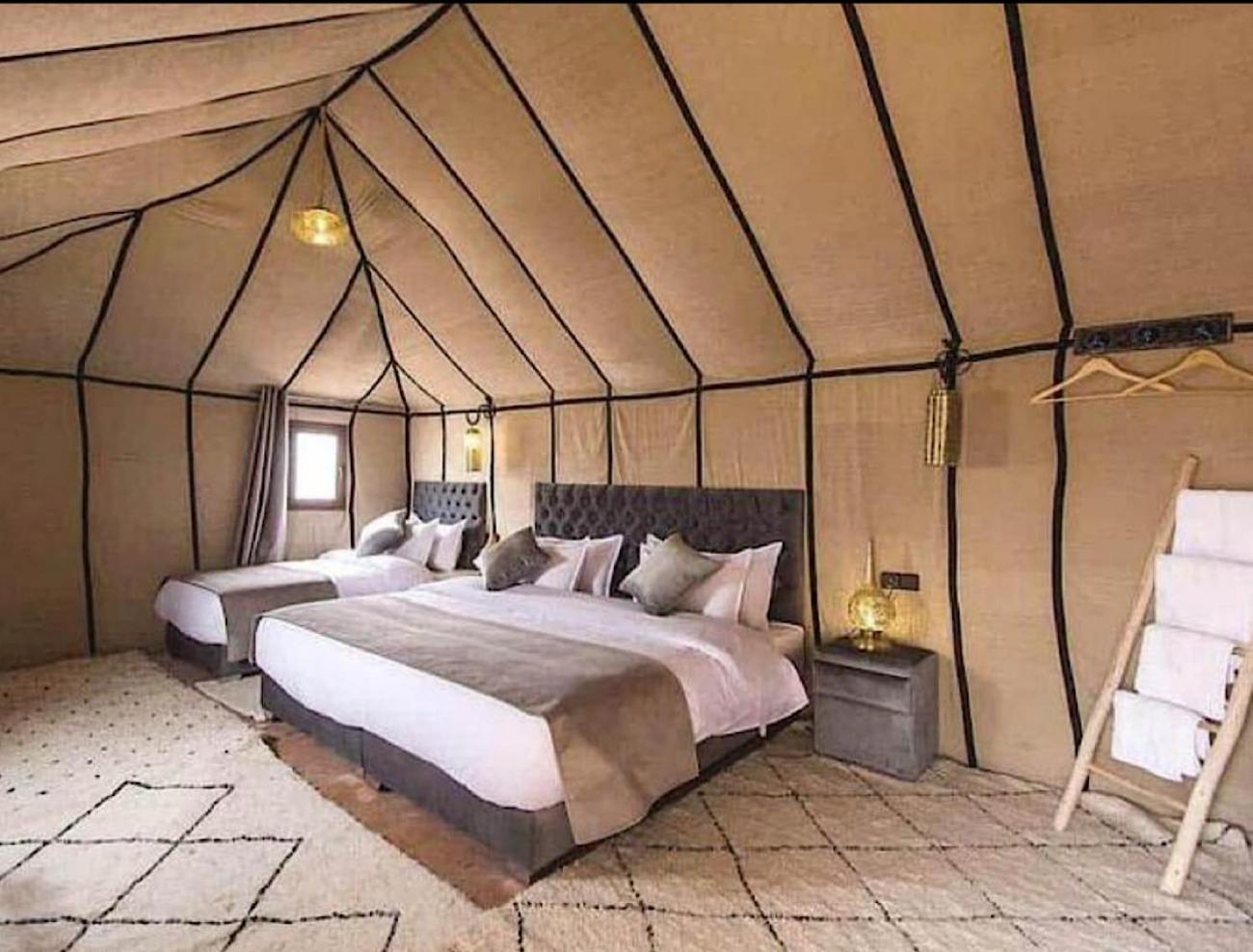 Sahara Traveling Camp Hotel เมอร์ซูกา ภายนอก รูปภาพ