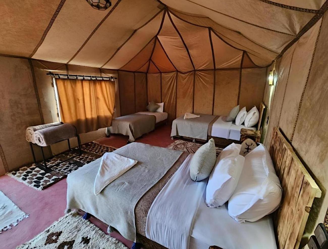 Sahara Traveling Camp Hotel เมอร์ซูกา ภายนอก รูปภาพ