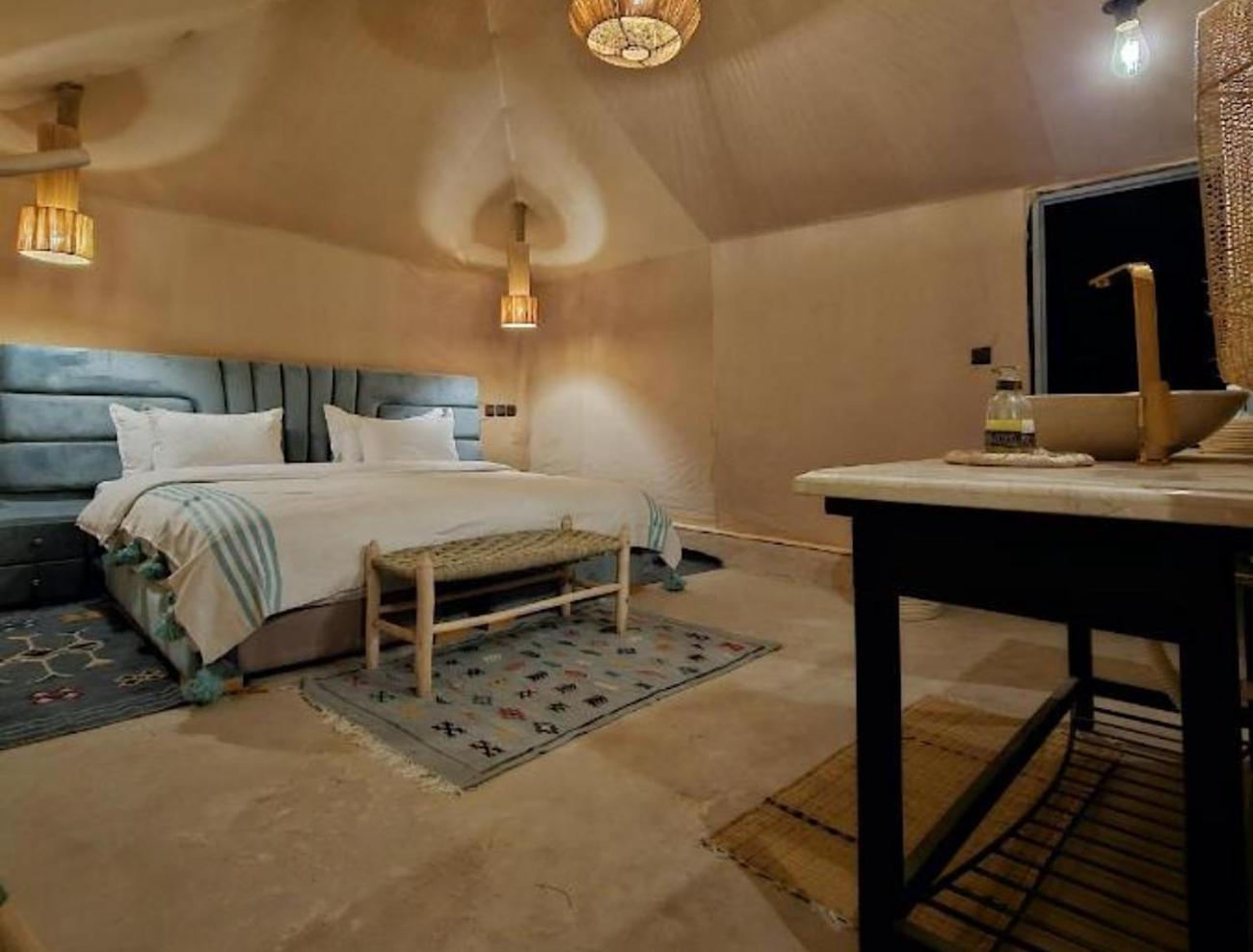 Sahara Traveling Camp Hotel เมอร์ซูกา ภายนอก รูปภาพ