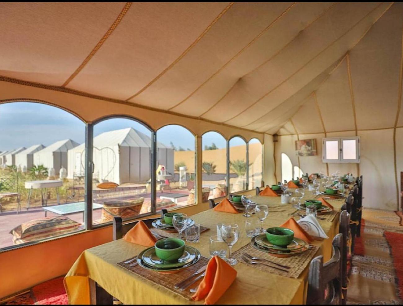 Sahara Traveling Camp Hotel เมอร์ซูกา ภายนอก รูปภาพ
